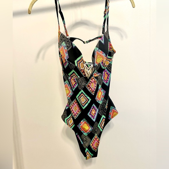 Zingara Mexican Couture One Piece Bathing suit - Picture 2 of 16
